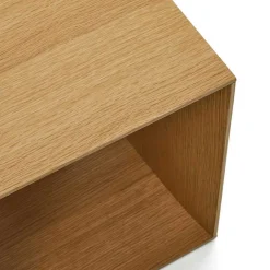 Wohnen Modulares Standregal in Eiche Furnier - Hero (neunteilig)