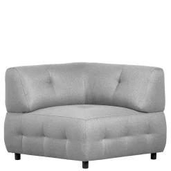 Modulsofa Eckelement in Graugrün Cord - Andina^Wohnen New