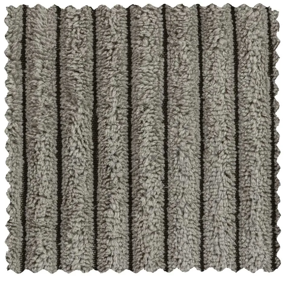 Modulsofa Eckelement in Graugrün Cord - Andina^Wohnen New