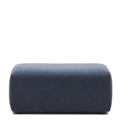 Wohnen Modulsofa Hocker Randmodul in Dunkelblau - Fouzi