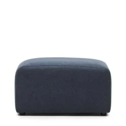 Wohnen Modulsofa Hocker Randmodul in Dunkelblau - Fouzi