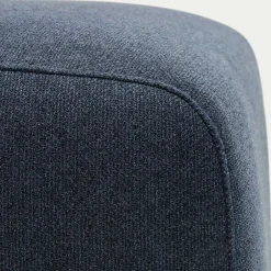 Wohnen Modulsofa Hocker Randmodul in Dunkelblau - Fouzi