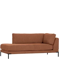 Modulsofa Recamiere in Rost Braun - Brixx^Wohnen Outlet