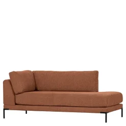 Modulsofa Recamiere in Rost Braun - Brixx^Wohnen Outlet
