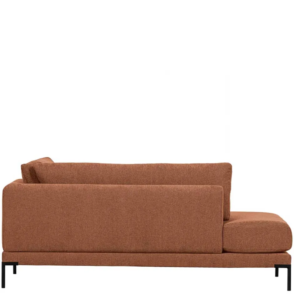Modulsofa Recamiere in Rost Braun - Brixx^Wohnen Outlet