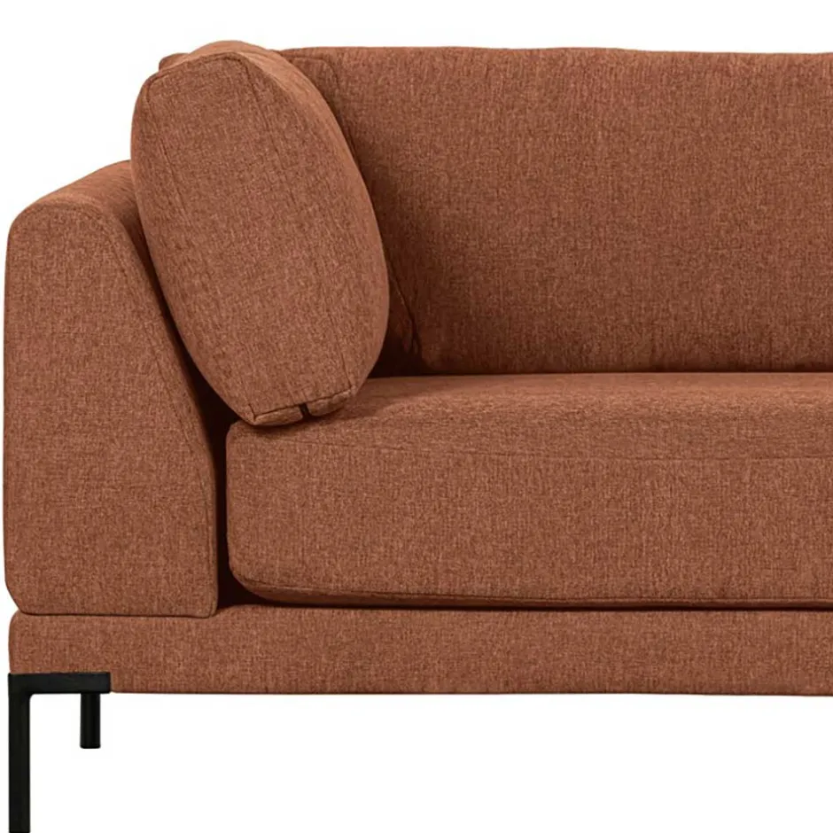 Modulsofa Recamiere in Rost Braun - Brixx^Wohnen Outlet