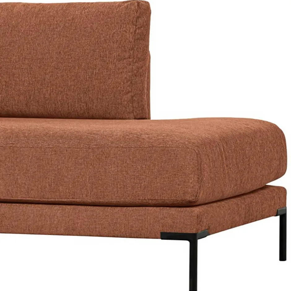 Modulsofa Recamiere in Rost Braun - Brixx^Wohnen Outlet