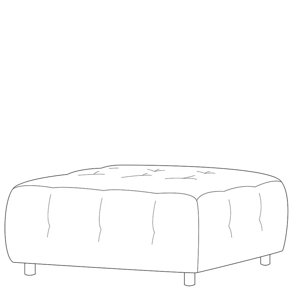 Modul-Wohnlandschaft Hocker in Blassgrün - Niridena^Wohnen Clearance