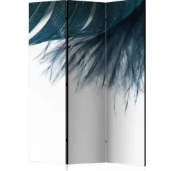 Wohnen Motiv Raumtrenner Vogelfeder Close Up - Badetta