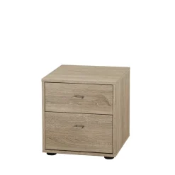 Wohnen Nachtisch Kommode Melvue in Eiche Sägerau