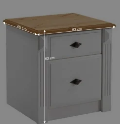 Nachtisch Kommode Oradea in Weiß^Wohnen New