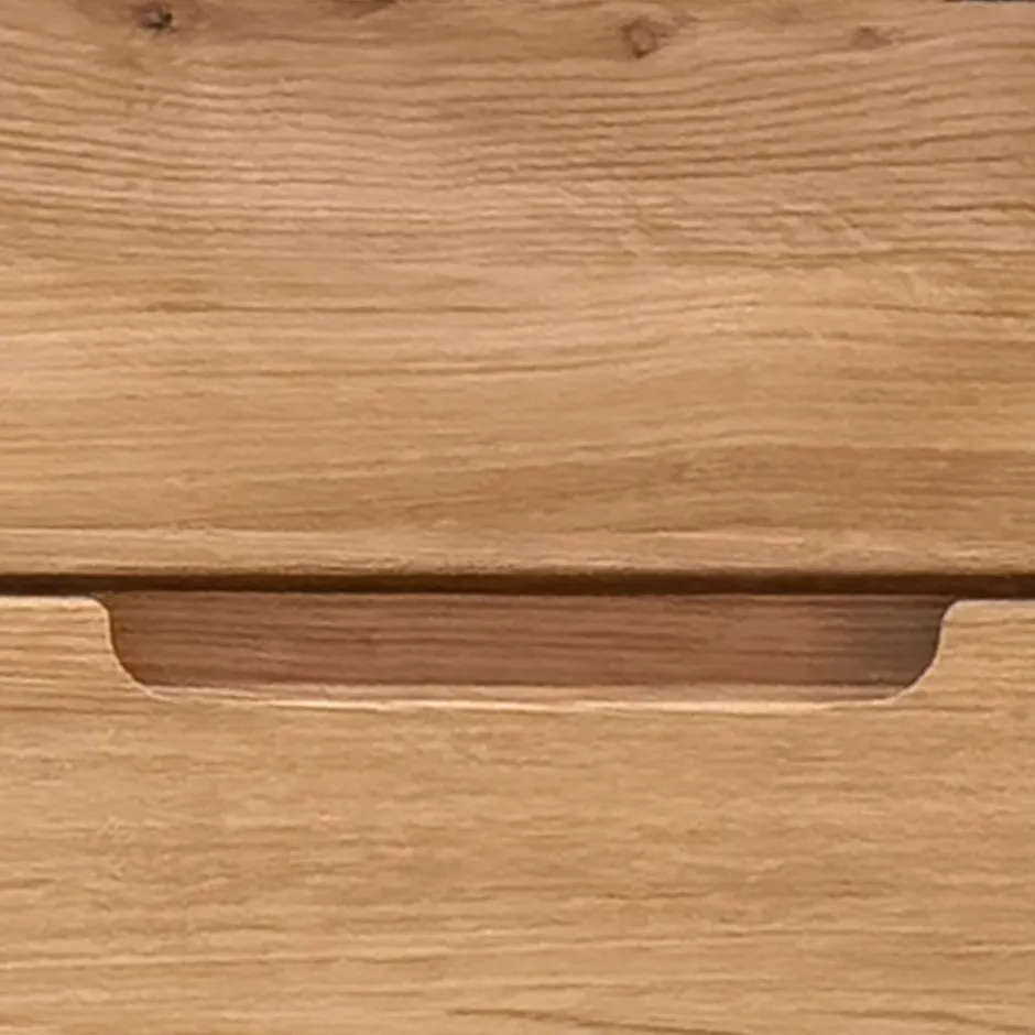 Nachtkommode aus Massivholz Wildeiche - Darcona^Wohnen Outlet