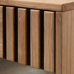 Nachtkommode aus Wildeiche Massivholz geölt - Manarola^Wohnen