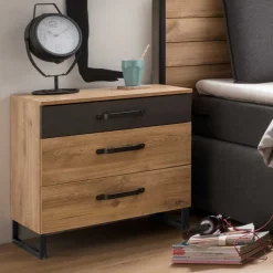 Nachtkommode im Industry und Loft Stil - Bram^Wohnen Outlet