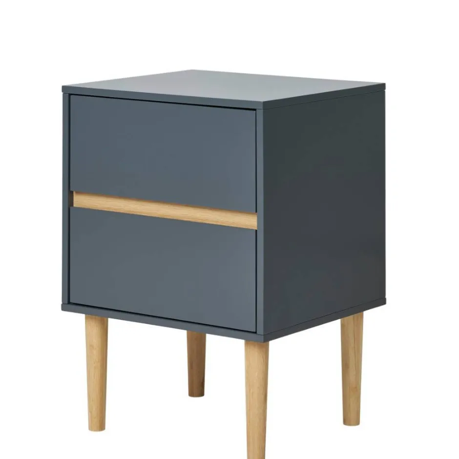 Nachtkommode in Dunkelgrau - Jayant^Wohnen