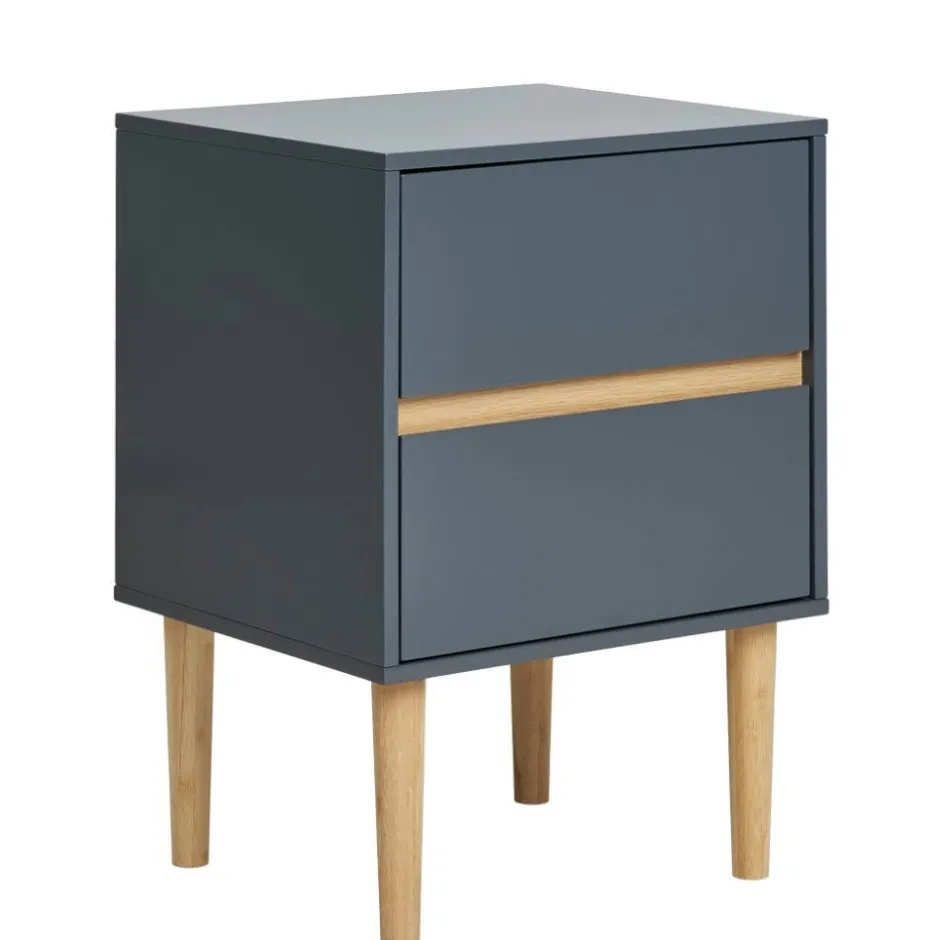 Nachtkommode in Dunkelgrau - Jayant^Wohnen