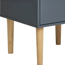 Nachtkommode in Dunkelgrau - Jayant^Wohnen