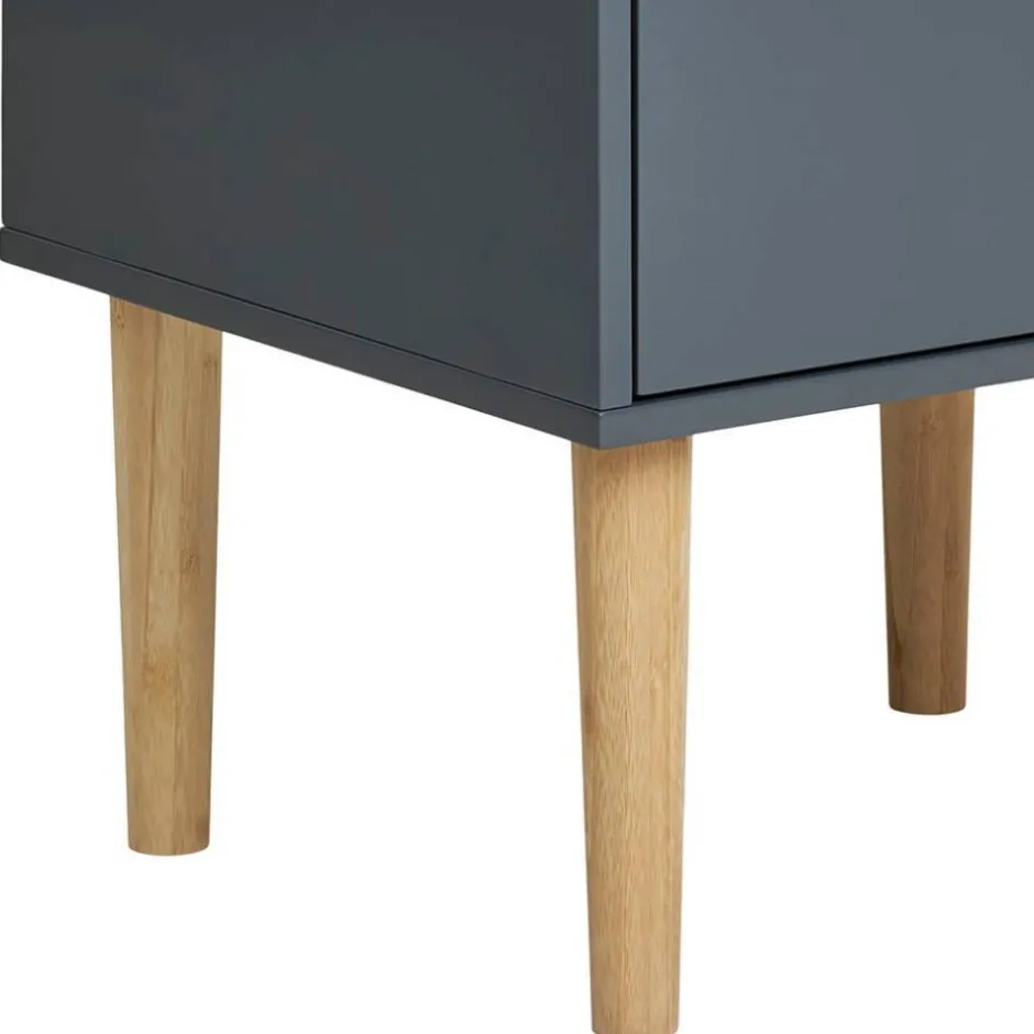 Nachtkommode in Dunkelgrau - Jayant^Wohnen