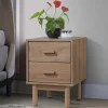 Wohnen Nachtkommode in Holzoptik Eiche - Benns