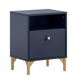 Wohnen Nachtkommode mit Fach und Schublade - Inbano