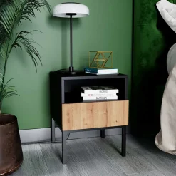 Nachtkommode mit Fach und Schublade - Cavan^Wohnen Hot