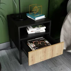 Nachtkommode mit Fach und Schublade - Cavan^Wohnen Hot