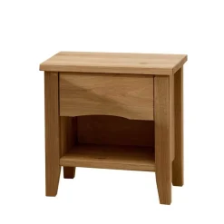 Wohnen Nachtkommode mit Schublade und Fach - Adeira