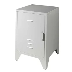 Nachtkommode mit Tür in Grau - Grandios^Wohnen Best