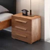 Wohnen Nachtkommode Nesmina mit drei Schubladen