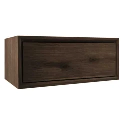 Nachtkonsole aus Eiche Rauchfarben Dunkel - Basin^Wohnen Clearance