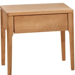 Wohnen Nachtkonsole aus Wildeiche Massivholz - Babahira