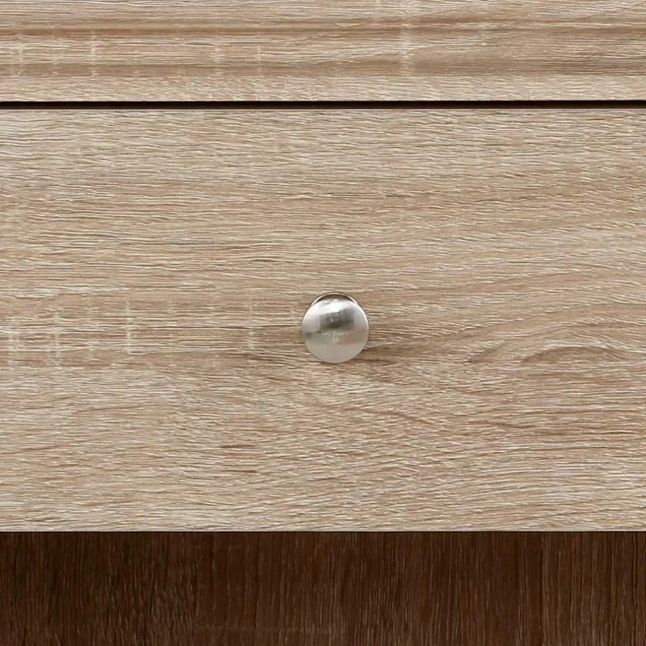 Wohnen Nachtkonsole in Sonoma-Eiche Optik - Onjedda