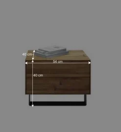 Nachtkonsole Manzey aus Wildeiche Massivholz^Wohnen Clearance