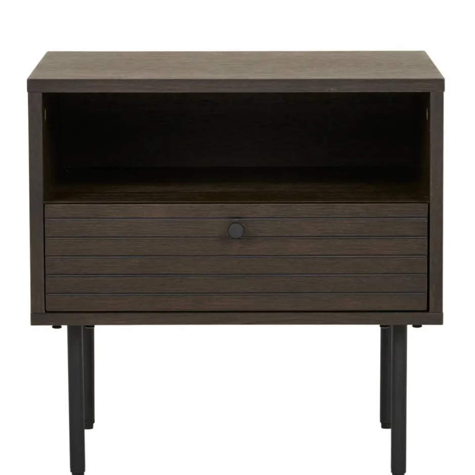 Nachtkonsole mit Fach und Schublade - Wega^Wohnen New