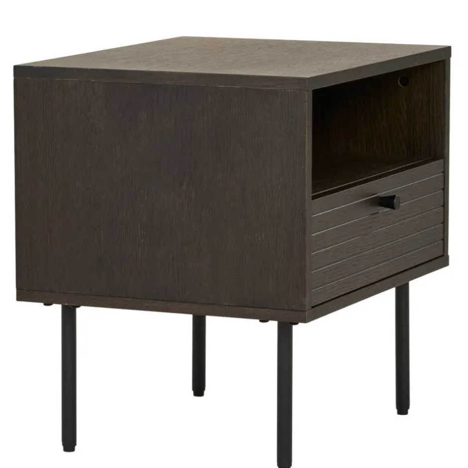 Nachtkonsole mit Fach und Schublade - Wega^Wohnen New