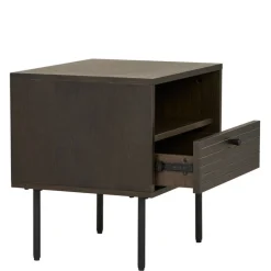 Nachtkonsole mit Fach und Schublade - Wega^Wohnen New