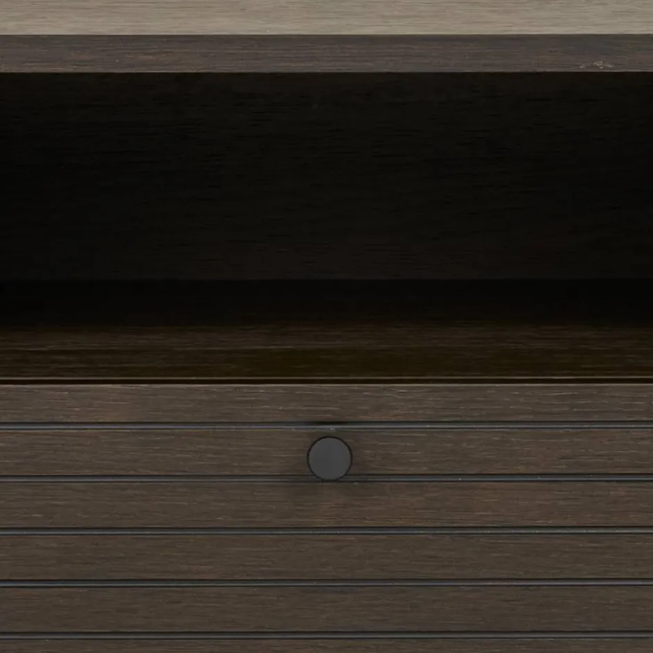 Nachtkonsole mit Fach und Schublade - Wega^Wohnen New