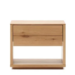 Wohnen Nachtkonsole mit Schublade und Fach - Algaro