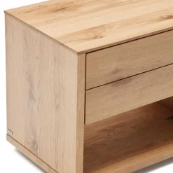 Wohnen Nachtkonsole mit Schublade und Fach - Algaro