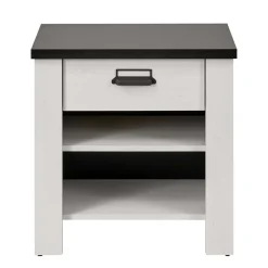 Nachtkonsole mit Schublade & zwei Fächern - Tramos^Wohnen New