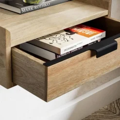 Wohnen Nachtkonsole zum Aufhängen aus Mangoholz - Hanniba