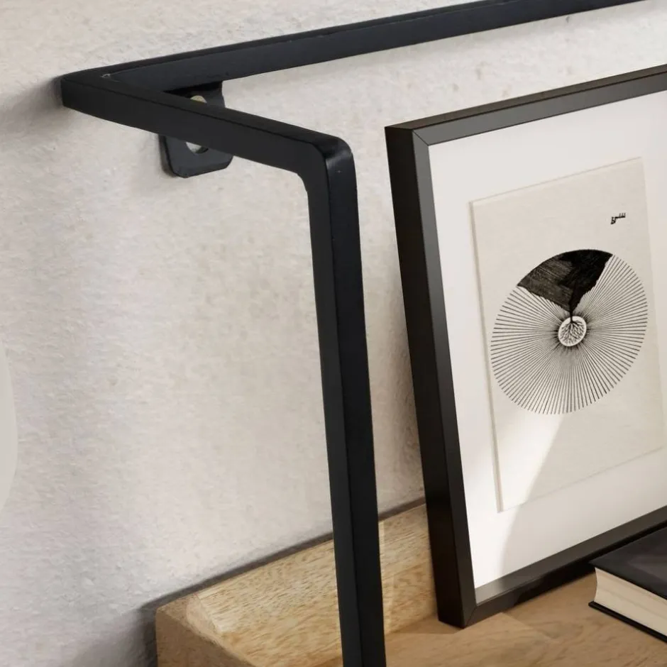 Wohnen Nachtkonsole zum Aufhängen aus Mangoholz - Hanniba