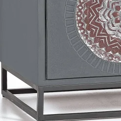 Nachtschrank - dekorativ mit Mandala - Mesusco^Wohnen Online