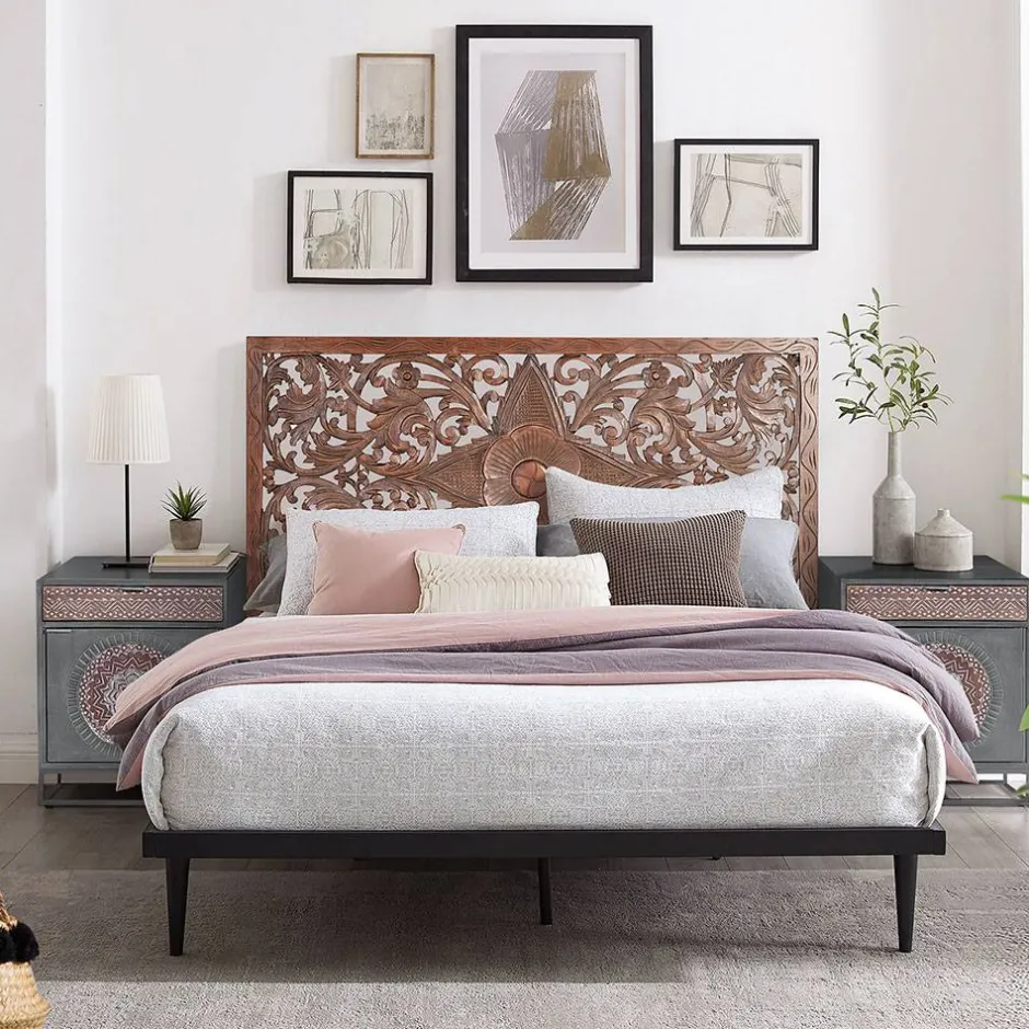 Nachtschrank - dekorativ mit Mandala - Mesusco^Wohnen Online