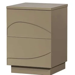 Nachtschrank aus Kiefer in Schlammfarben - Ophra^Wohnen Clearance