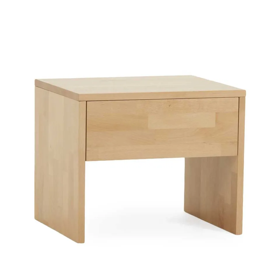 Wohnen Nachtschrank Clusego aus Buche Massivholz