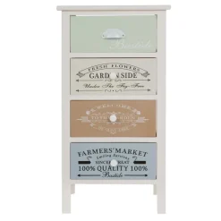 Nachtschrank Face in Bunt^Wohnen New