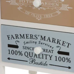 Nachtschrank Face in Bunt^Wohnen New