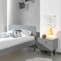 Wohnen Nachtschrank mit Schubladen 44x46x40 cm - Miracella