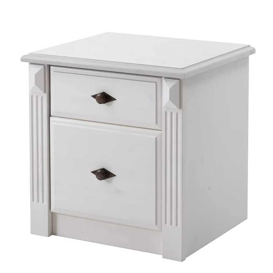 Wohnen Nachtschränkchen Kazanova im Landhausstil